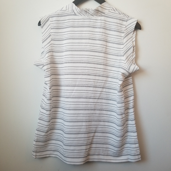 Cabi woman's white and black Madeleine top blouse - Picture 2 of 10